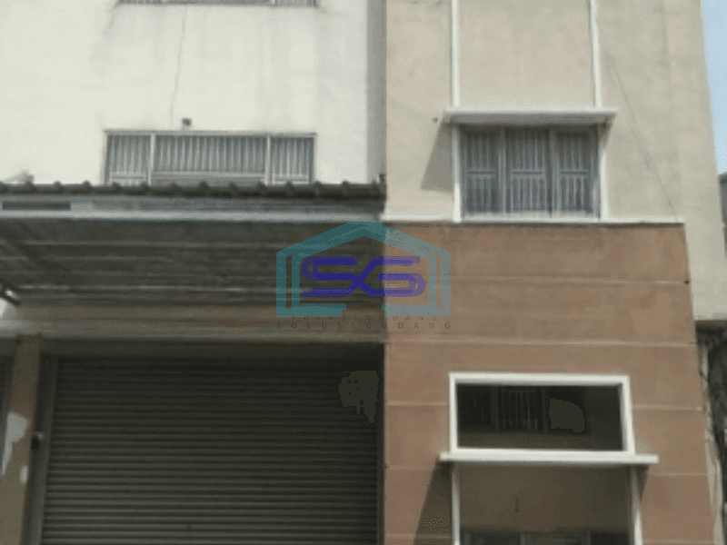Dijual Gudang Akses Container 40 Feet Luas Tanah 518 m² di Daan Mogot Jakarta Barat