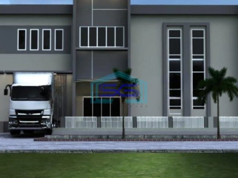 Disewakan Gudang Siap Huni Industri Delta Silicon Lippo Cikarang Luas Bangunan 510m2