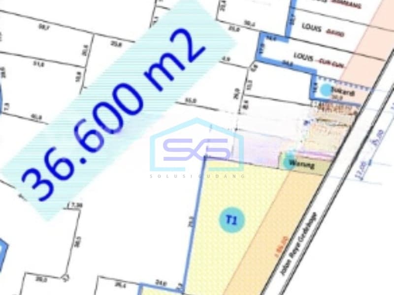 For Sale Land 36600 sqm Located in Bandung West Java SHM Certificate