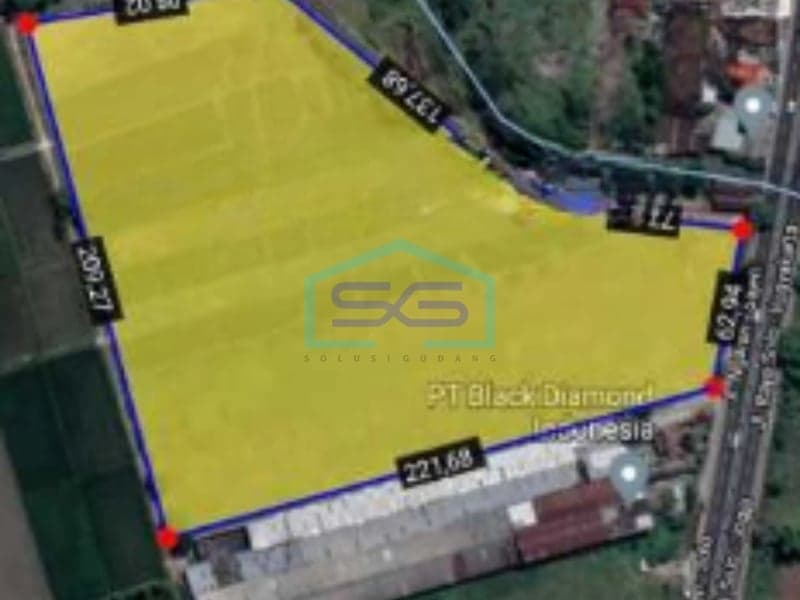 Dijual Tanah Lahan Zona Industri Lokasi Super Strategis Ceper Klaten Jawa Tengah Luas 3 Ha