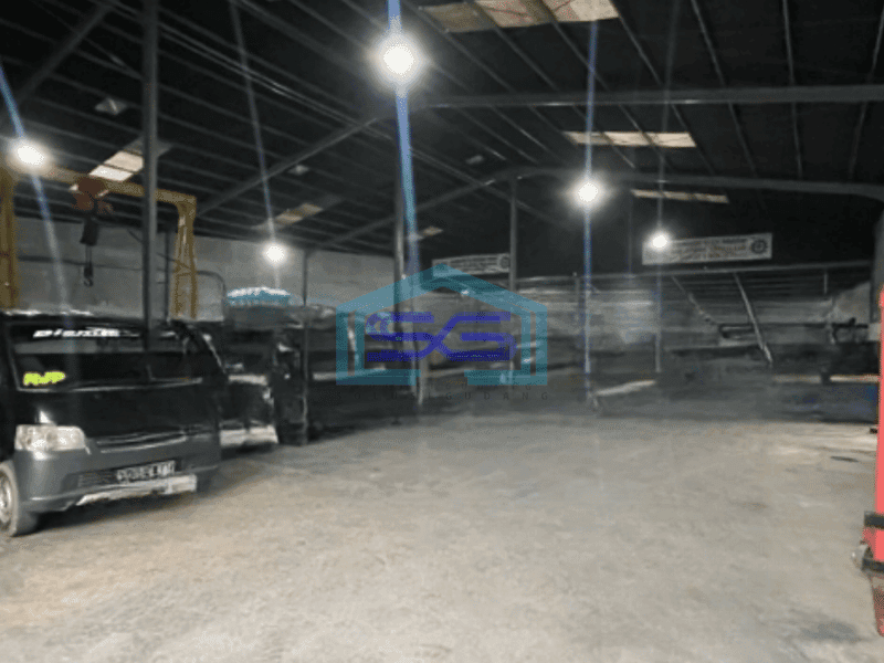 Disewakan Gudang Siap Pakai Luas Bangunan  1150 m² Lokasi Bebas Banjir di Curug Tangerang