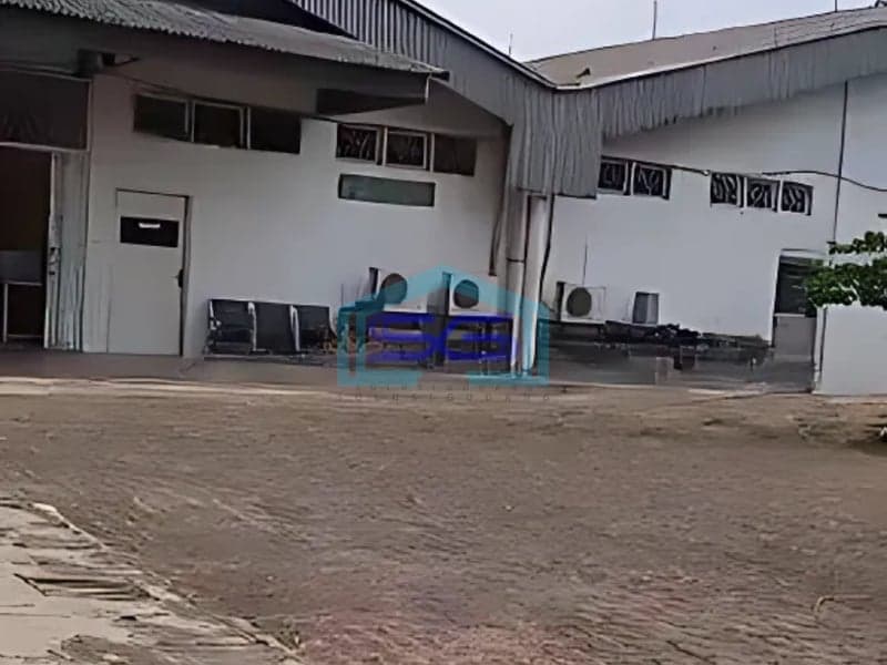 Dijual cepat Pabrik / Gudang Strategis di Curug dekat Pintu Tol Bitung Tangerang LT 5195m2