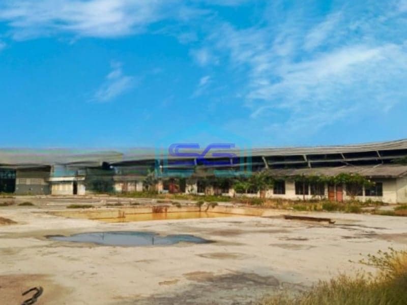 Dijual Pabrik Murah Tidak Banjir Luas Bangunan 13000 m² Lokasi Jatake Tangerang