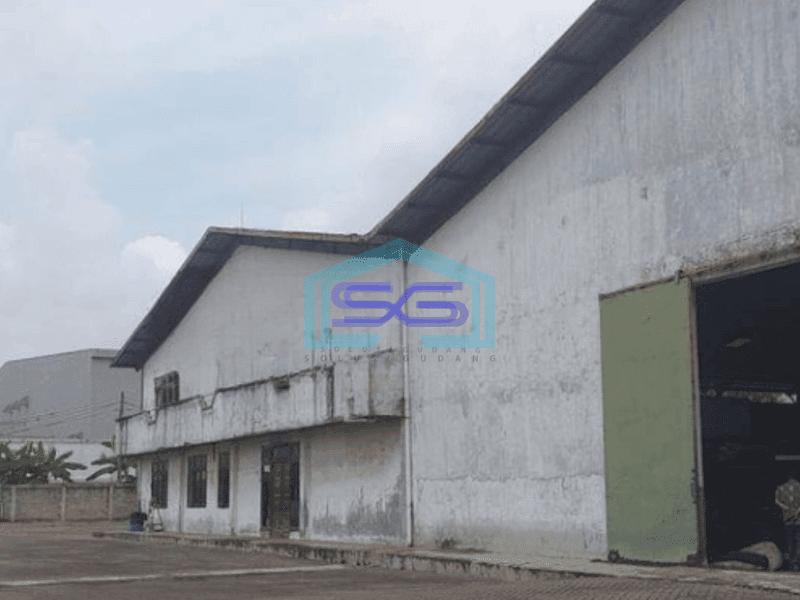 Dijual Gudang Luas Bangunan 3000 m² Ada Kantor Siap Pakai di Jatake Tangerang