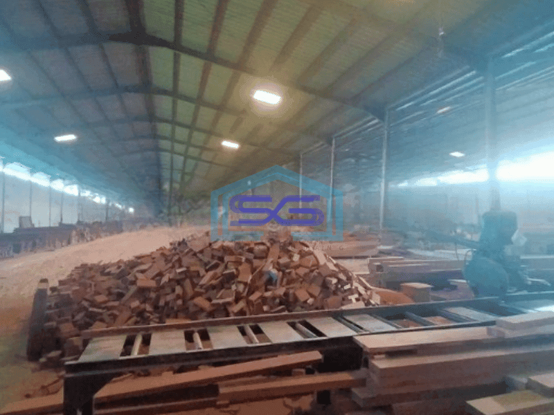 Dijual Gudang Ex Pabrik Luas Bangunan  3000 m² di Pasar Kemis Tangerang