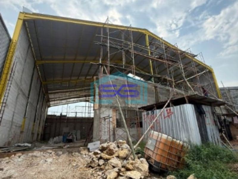 Disewakan Gudang Murah Bangunan Baru di Cipondoh Tangerang Luas Bangunan 800m2