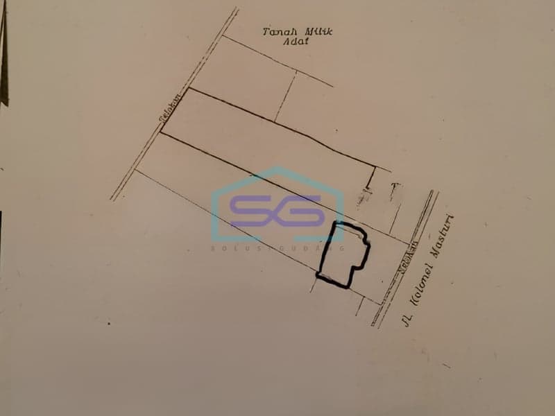 For Sale Land Plot Cimahi West Java Land Area 2500m2
