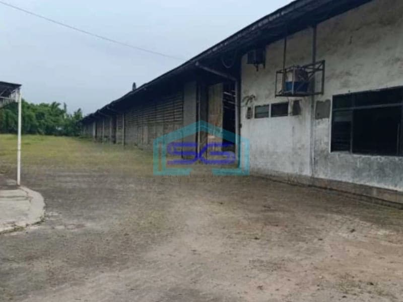 Dijual Gudang Luas Bangunan 37000 m² Lokasi Cikupa Tangerang