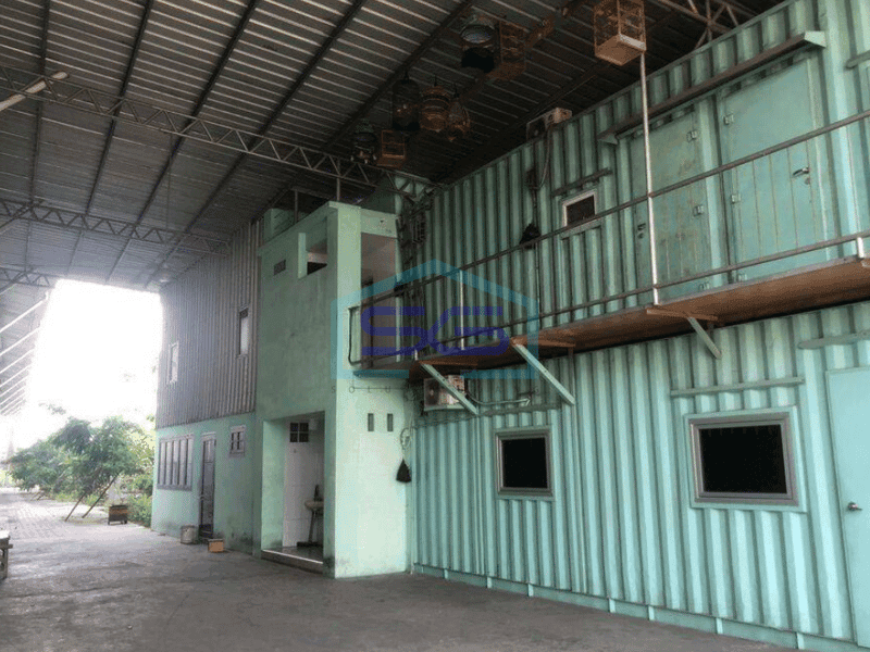 Dijual Gudang bisa buat produksi bangunan relatif baru dekat ke pintu tol ciujung