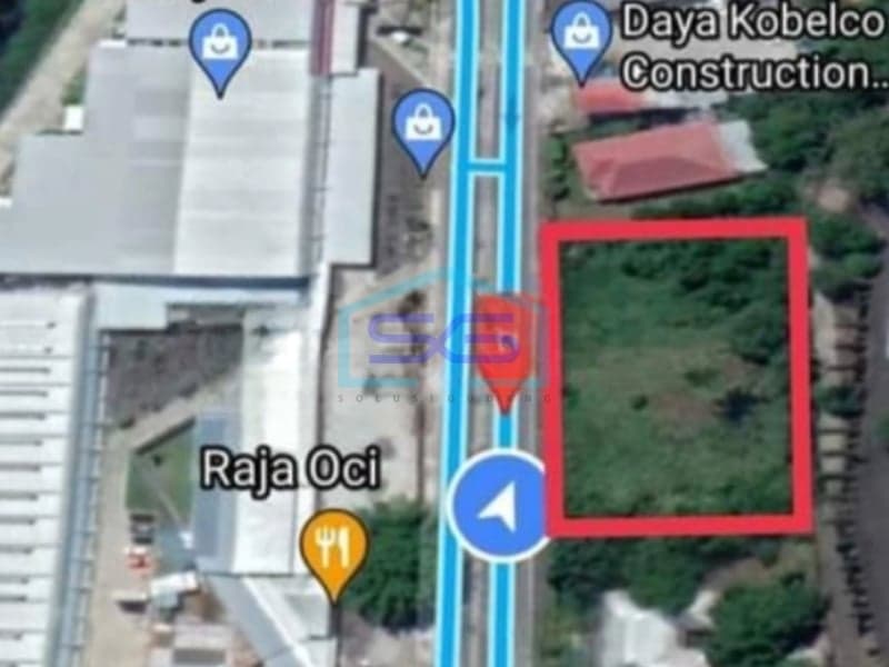 Dijual Tanah Depan Indogrosir di Jalan AA Maramis, Manado LT 1980 m²