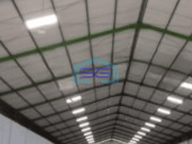 Dijual Gudang Luas Bangunan  840 m² Lokasi Strategis di Makassar