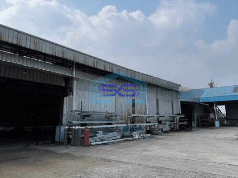 Dijual Gudang Luas Bangunan  3215 m² Bisa Masuk Container di Curug Tangerang