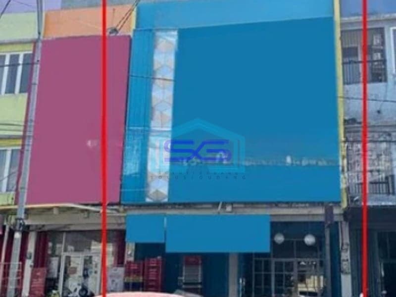 Dijual Ruko 3 Lantai Raya Bandulan Malang Pusat Usaha/Bisnis LB 800m2
