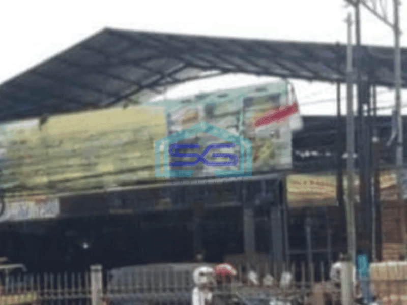 Dijual Gudang Murah Pinggir Jalan Luas Bangunan  391 m² di Kramat Jati Jakarta Timur
