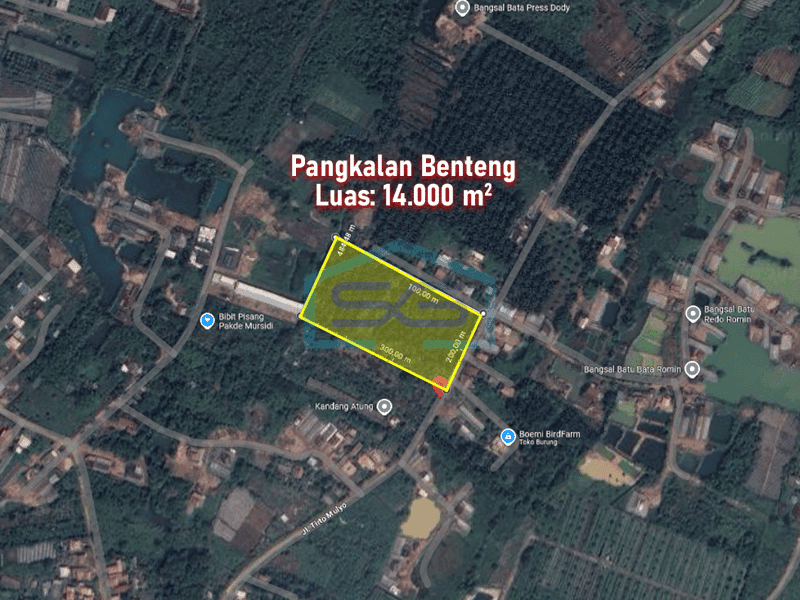 For Sale Land Ready to Build Banyuasin, South Sumatra Land Area 14000 m2