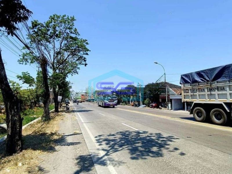 Dijual Tanah Murah Jl Raya Provinsi Bunder Gresik Dekat Tol Dan Pelabuhan Manyar LT 6280m2