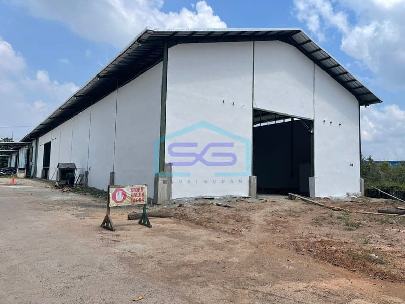 For Sale: Newly Built Good Warehouse in Banyuasin, South Sumatra Land Area 1200 m2
