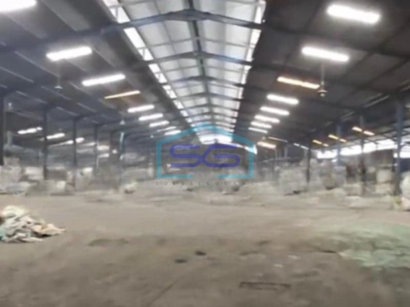 Dijual Gudang Luas Bangunan 16500 m² Lokasi Bebas Banjir di Tangerang