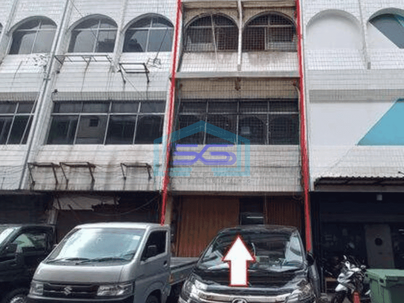 Dijual Ruko Jalan Pintu Air Komplek Pasar Baru Sawah Besar