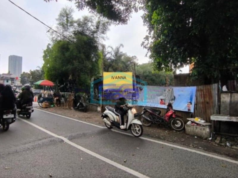 Dijual Tanah Dekat Apartment Kebagusan City Jagakarsa, Jakarta Selatan Luas Tanah  2504 m²