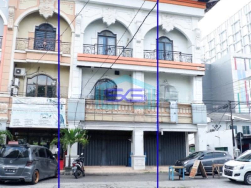 Disewakan Ruko Strategis 3 Lantai Kawasan Perkantoran Di Purwosari Solo LB 297m2