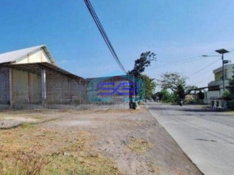 Dijual Cepat Lahan Bonus Gudang Industri Lokasi Sragen Luas Tanah 9500m2