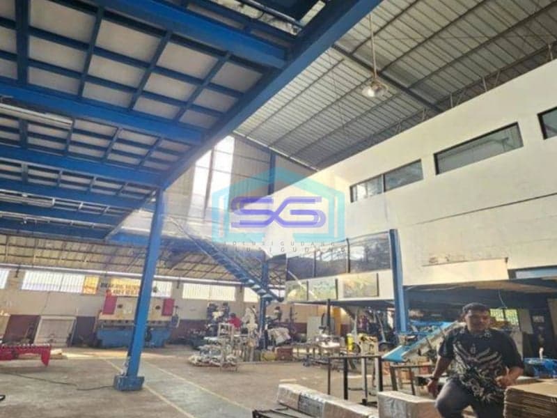 Dijual Gudang Taman Tekno BSD Tangerang Multifungsi Murah Rapih Siap Pakai