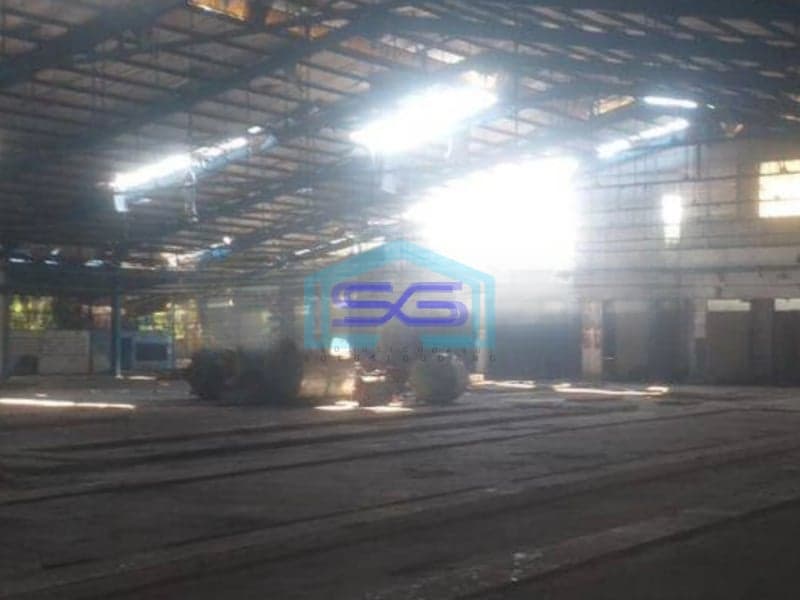 Dijual Murah Tanah Beserta Bangunan Ex Garmen Tekstil  Gudang Di Karang Mulya, Karawang Jawa Barat