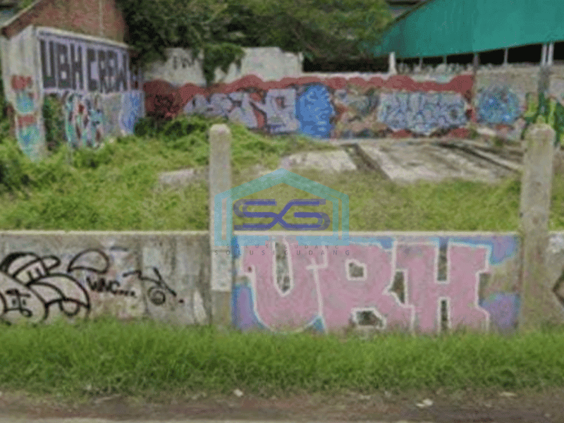 Disewakan Tanah Lahan Kosong Lokasi Strategis Pinggir Jalan Raya Curug tangerang LT 1500m2