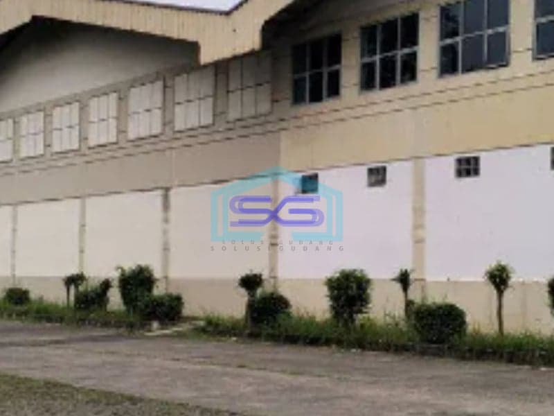 Disewakan Pabrik Siap Pakai di Kawasan Industri Berikat Akses 40 feet Cikupa Tangerang LT 10000m2