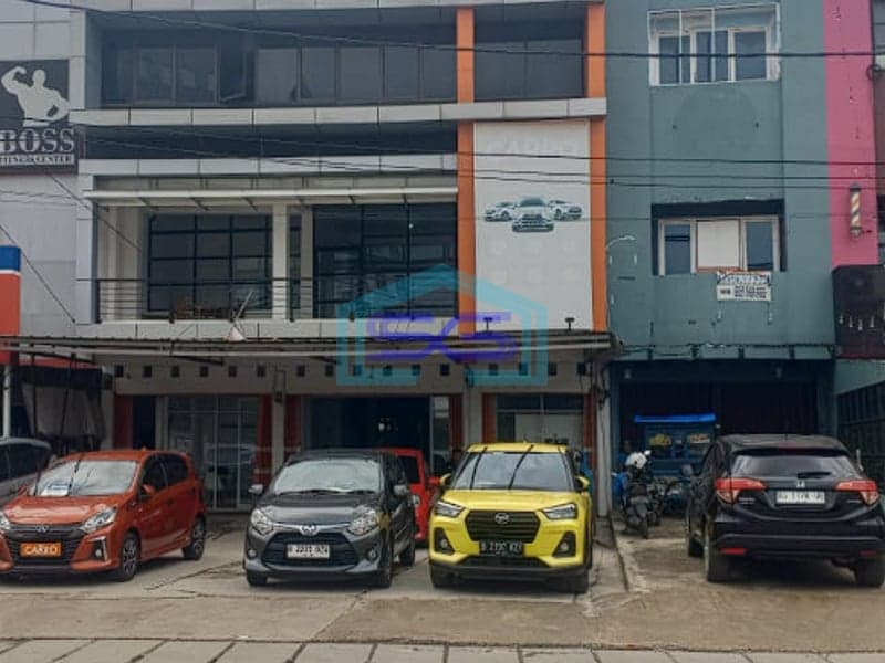 Dijual 3 Unit Ruko 3,5 Lantai di Jalan R. Soekamto, Palembang  LB 847m2