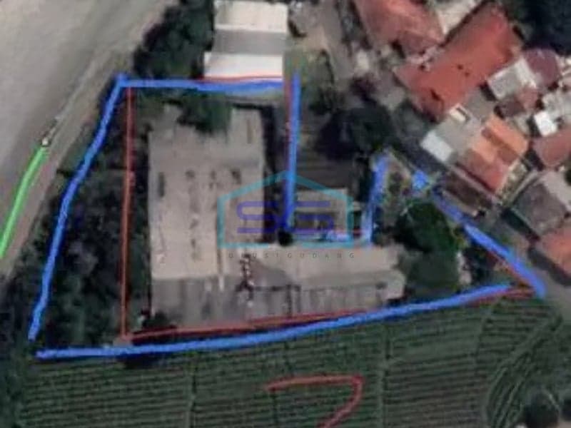 Cheap Workshop Warehouse for Sale in Batununggal, Bandung West Java Land Area 2771 sqm