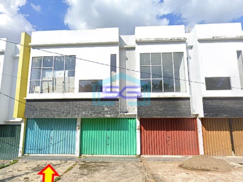 Disewakan Ruko Baru di Area Pasar Tradisional Maskarebet Palembang Luas Bangunan 104m2
