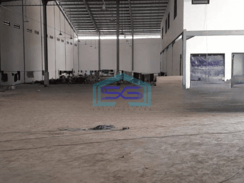 Disewakan Gudang Ada Kantor Luas Bangunan 660 m² di Sepatan Tangerang