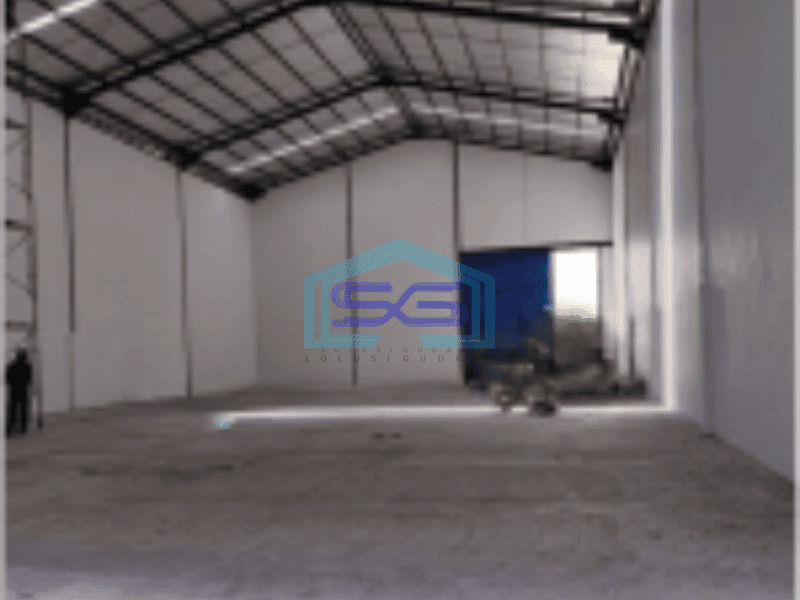 Disewakan gudang adem siap pakai di teluk naga
