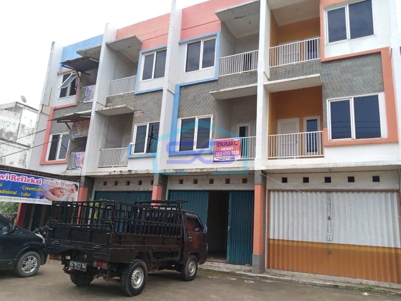 Dijual Ruko Kota Palembang, Sumatera Selatan Luas Tanah 140 m2