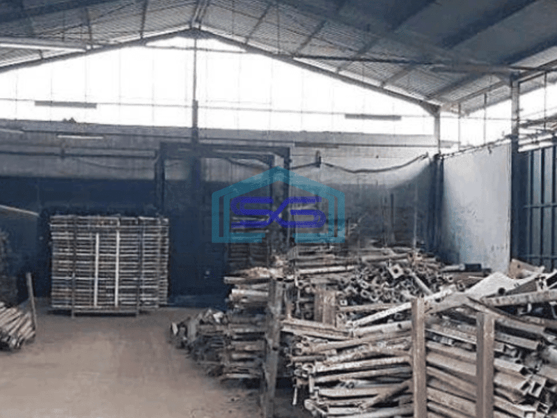 Dijual Gudang Akses Container 40 Feet di Periuk Tangerang Luas Tanah 1965 m²