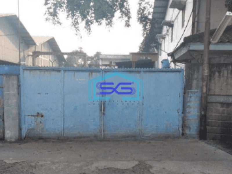Dijual Gudang Akses Container Luas Bangunan 4000 m² di Bitung Tangerang