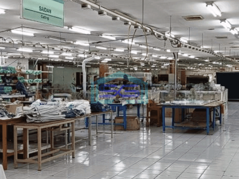 Dijual Pabrik Bagus Tangerang Jatake Izin Industri LT 16000m2