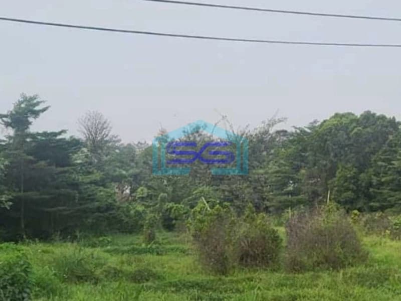 Dijual Tanah LT 8400m² Bebas Banjir Di Jl. Pemuda Gunung Sindur Bogor