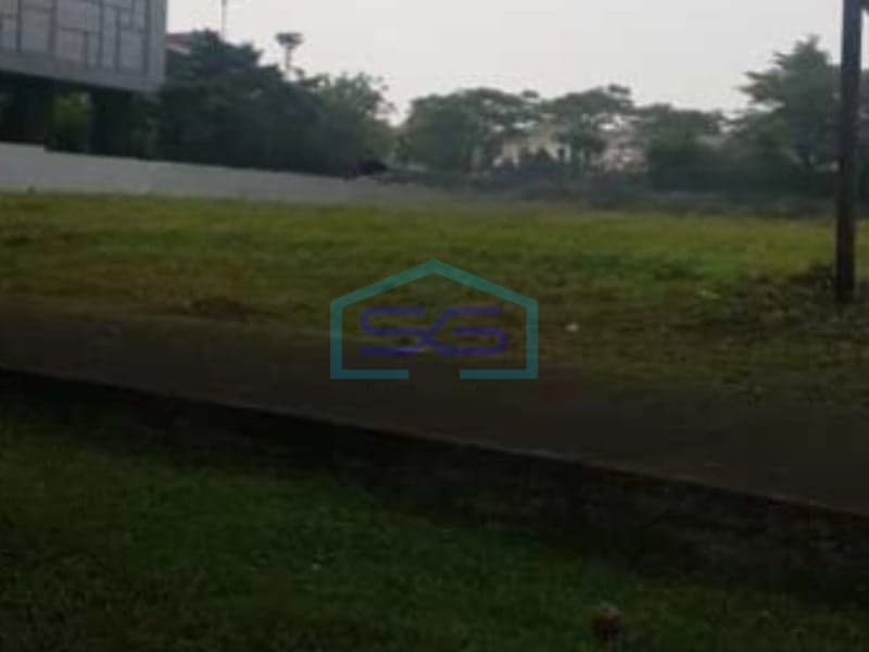 Large Land For Sale 5989 m² Flood-Free Location in Alam Sutera Tangerang