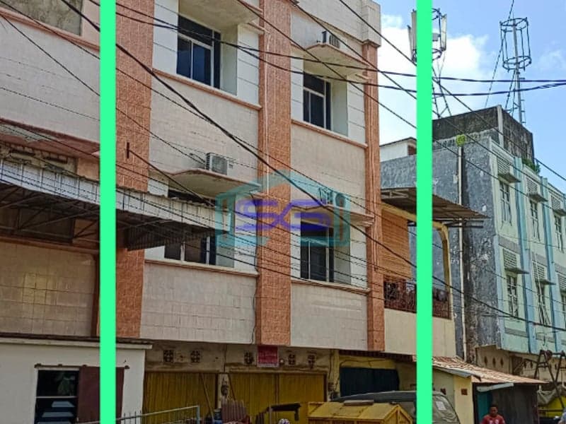 Dijual 2 Unit Ruko 3 Lantai Jalan Pangeran Antasari Palembang LB 192m2