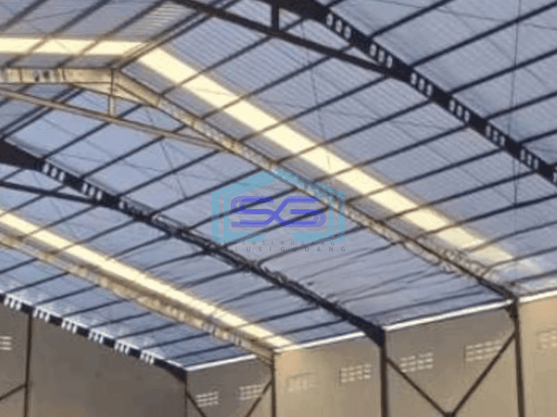 Dijual Gudang Akses Container 40 Feet Luas Tanah  2000 m² Lokasi Sepatan Tangerang