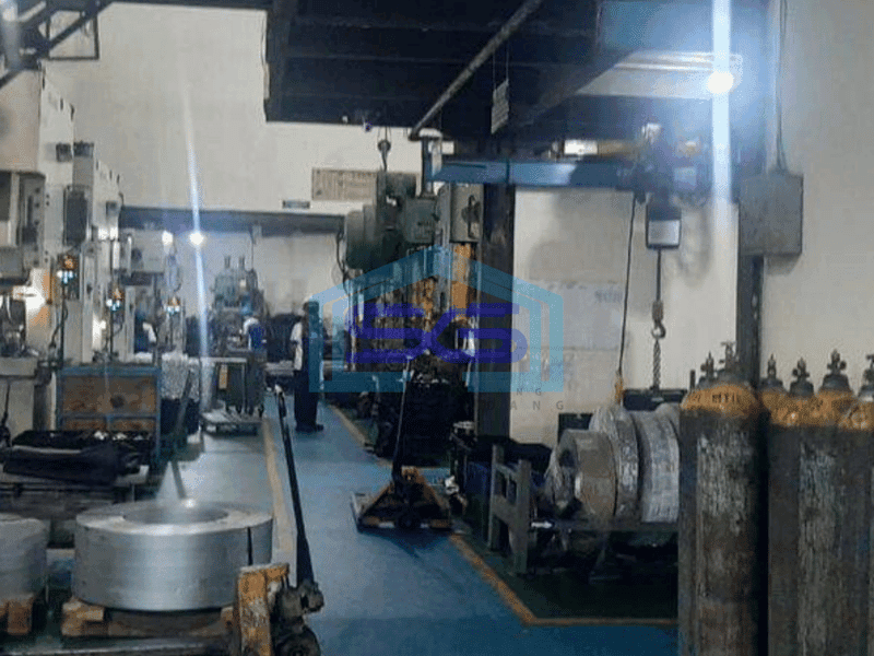Gudang / workshop cipondoh, bebas banjir, akses kontainer 40g