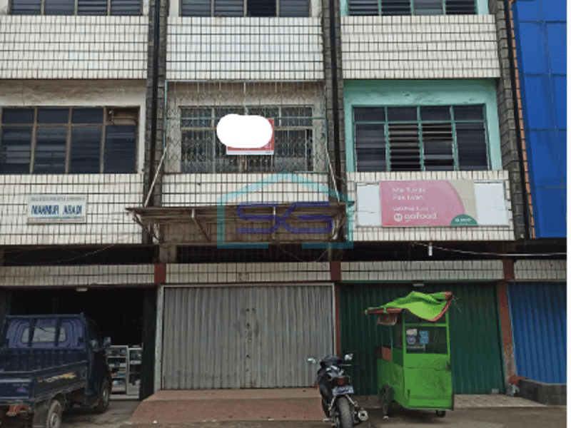 Disewakan Ruko Kota Palembang, Sumatera Selatan Luas Bangunan 228 m2