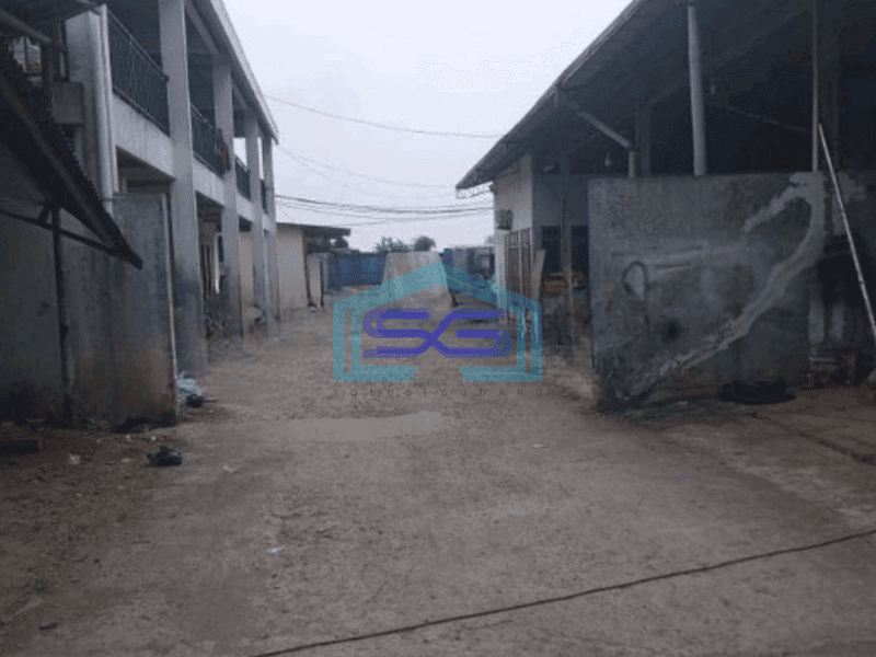 Dijual Gudang di Periuk Tangerang Luas Tanah  3500 m² Lokasi Bebas Banjir