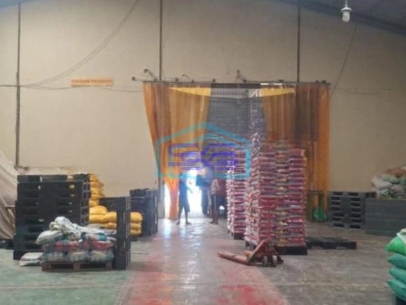 Dijual Gudang Ada Kantor Luas Bangunan  800 m²  Lokasi Benowo Surabaya