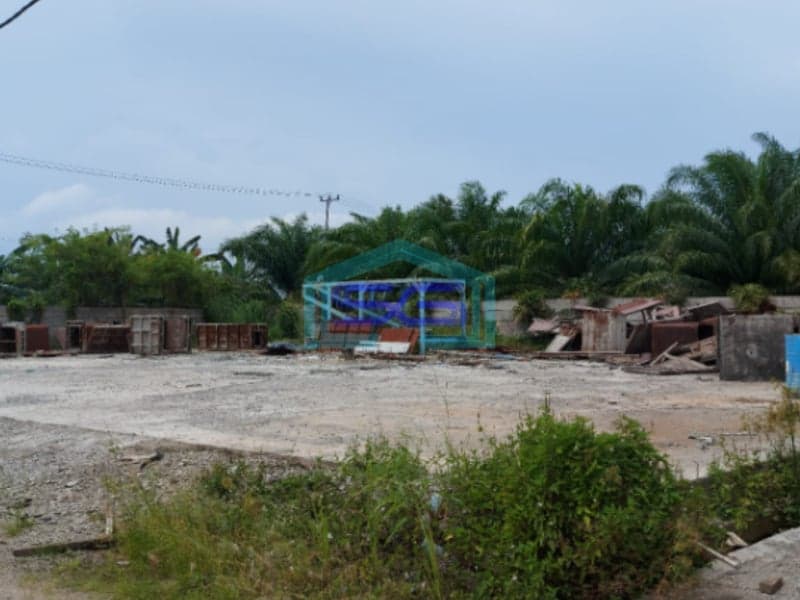 Disewakan 3 Lahan Kosong siap Pakai di Komplek Pergudangan Jl Bumi Mas Km 12 Palembang