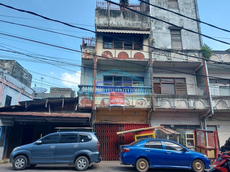 Dijual Ruko 3,5 Lantai Kota Palembang, Sumatera Selatan Luas Tanah 61 m2