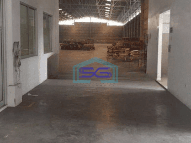 Disewakan Gudang Ada Kantor dan Loading Dock di Sepatan Tangerang Luas Bangunan 4307 m²